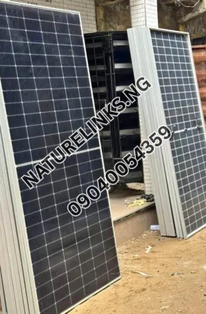 600w Jinko solar panel halfcut mono 144cell Price in Nigeria Nature Solar Global Limited 🇳🇬