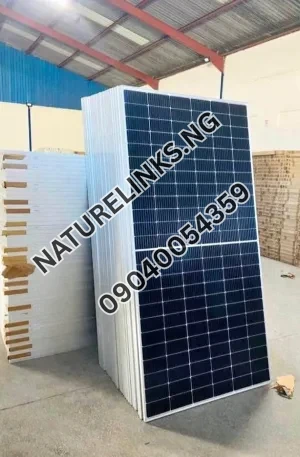 Canadian solar panel halfcut mono 144cell Price in Nigeria Nature Solar Global Limited 🇳🇬