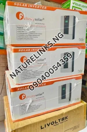Felicity solar inverter Price in Nigeria Nature Solar Global Limited