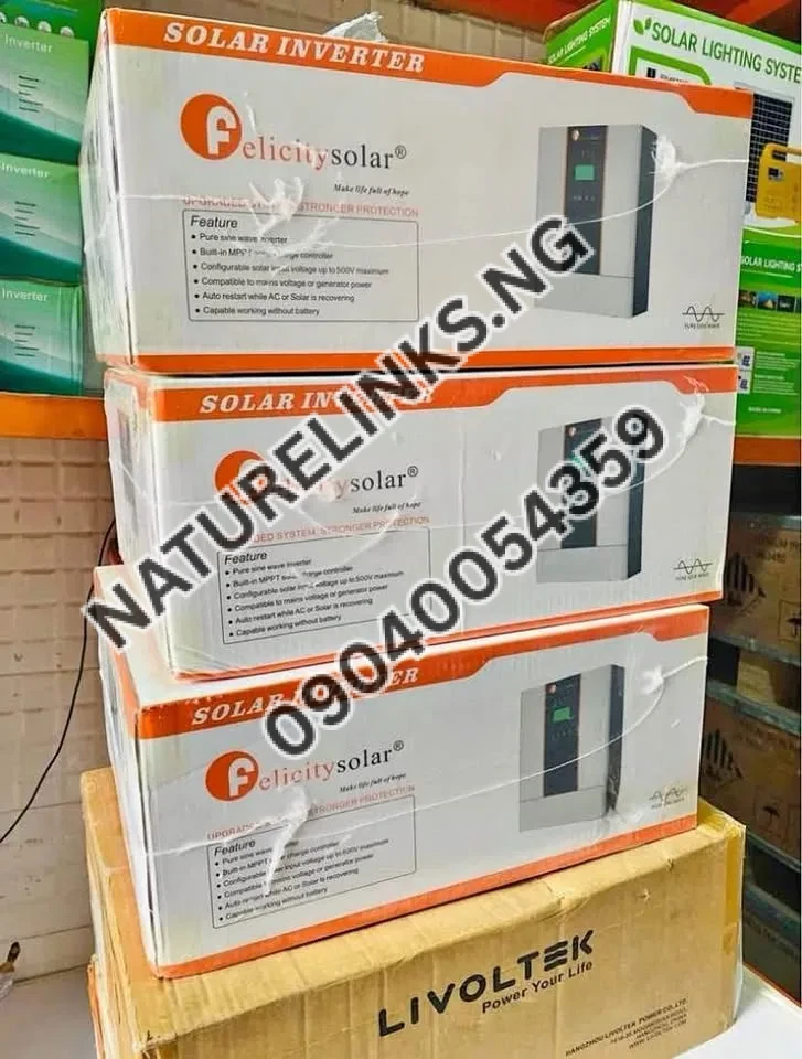Felicity solar inverter Price in Nigeria Felicity solar inverter Price in Nigeria Nature Solar Global Limited