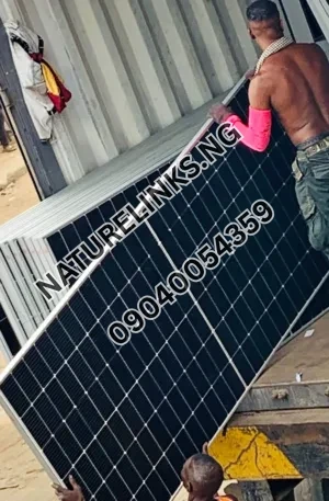 650w solar panel halfcut mono 144cell Price in Nigeria Nature Solar Global Limited 🇳🇬
