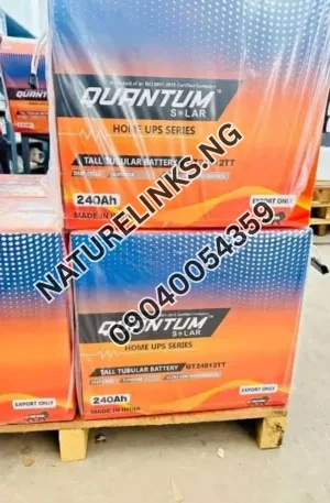 240ah tubular battery Price in Nigeria Nature Solar Global Limited 🇳🇬
