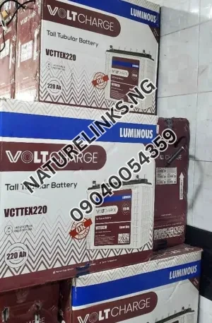 220ah luminous tubular battery Price in Nigeria Nature Solar Global Limited 🇳🇬