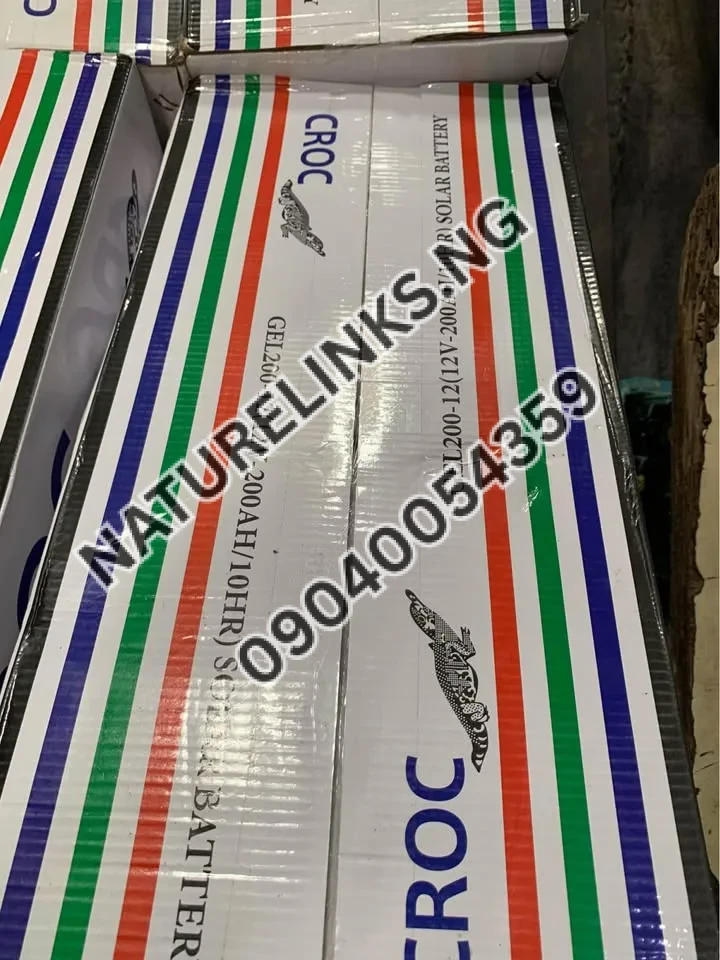 CROC SOLAR DEEP CYCLE BATTERY 200ah/12v Price in Nigeria CROC SOLAR DEEP CYCLE BATTERY 200ah/12v Price in Nigeria Nature Solar Global Limited