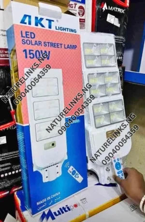 AKT SOLAR STREET LIGHT Price in Nigeria Nature Solar Global Limited 🇳🇬