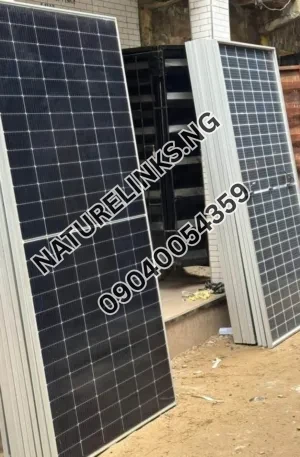 Canadian solar panel halfcut mono 144cell Price in Nigeria Nature Solar Global Limited 🇳🇬