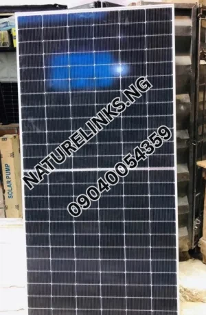 Canadian solar panel halfcut mono 144cell Price in Nigeria Nature Solar Global Limited 🇳🇬