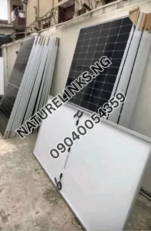 Canadian solar panel halfcut mono 144cell Price in Nigeria Nature Solar Global Limited 🇳🇬