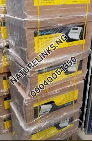 YOHAKO solar inverter 5.5kva/48v Price in Nigeria Nature Solar Global Limited