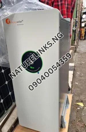 FELICITY LITHIUM ION BATTERIE 17.5kwh/51.2V Price in Nigeria Nature Solar Global Limited