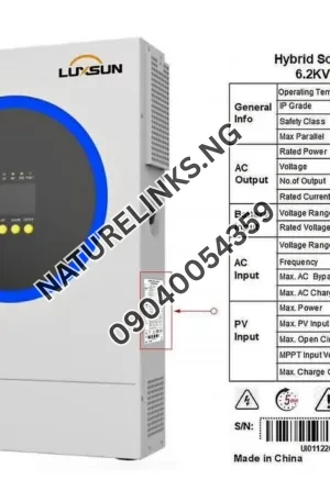 6.2KVA-48v Hybrid solar inverter Price in Nigeria Nature Solar Global Limited