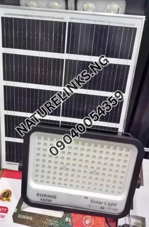 SOLAR FLOODLIGHT Price in Nigeria Nature Solar Global Limited 🇳🇬