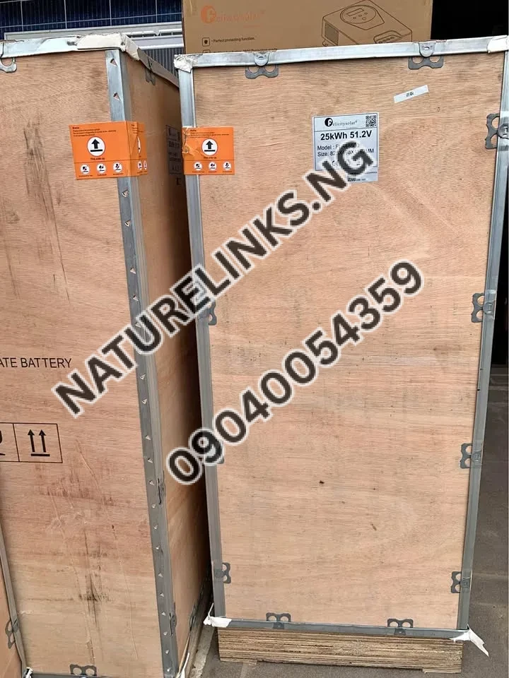 25KWH FELICITY LITHIUM ION BATTERY Price in Nigeria 25KWH FELICITY LITHIUM ION BATTERY Price in Nigeria Nature Solar Global Limited