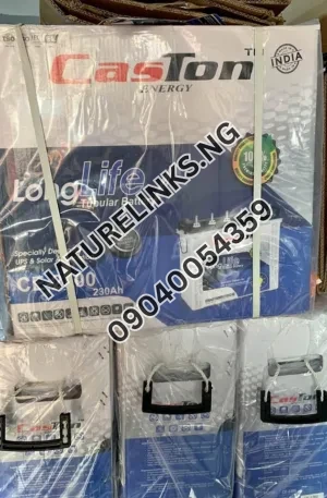 TUFFGUARD SOLAR TUBULAR BATTERY 230AH/12v Price in Nigeria Nature Solar Global Limited