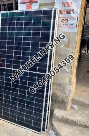 500w Jinko solar Panel Halfcut mono 120cells Price in Nigeria Nature Solar Global Limited