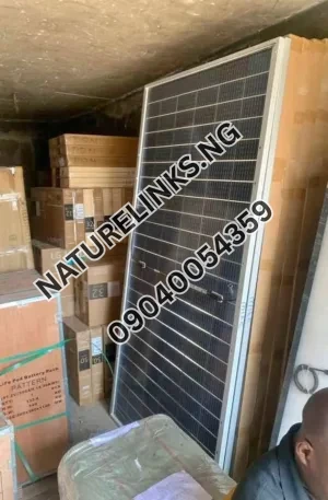 Jinko solar panel halfcut mono 144cell Price in Nigeria Nature Solar Global Limited 🇳🇬