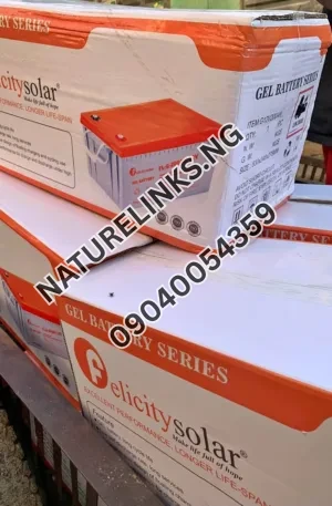 FELICITY LITHIUM ION BATTERIE 5kwh/51.2v Price in Nigeria Nature Solar Global Limited