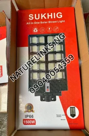 Solar street light Price in Nigeria Nature Solar Global Limited