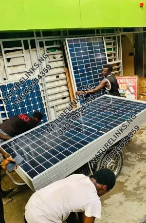 Jinko solar panel halfcut mono 144cell Price in Nigeria Nature Solar Global Limited 🇳🇬