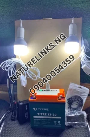 300w RECHARGEABLE SOLAR KITS Price in Nigeria Nature Solar Global Limited