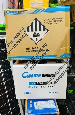 300AH CWORTH BATTERY Price in Nigeria Nature Solar Global Limited 🇳🇬