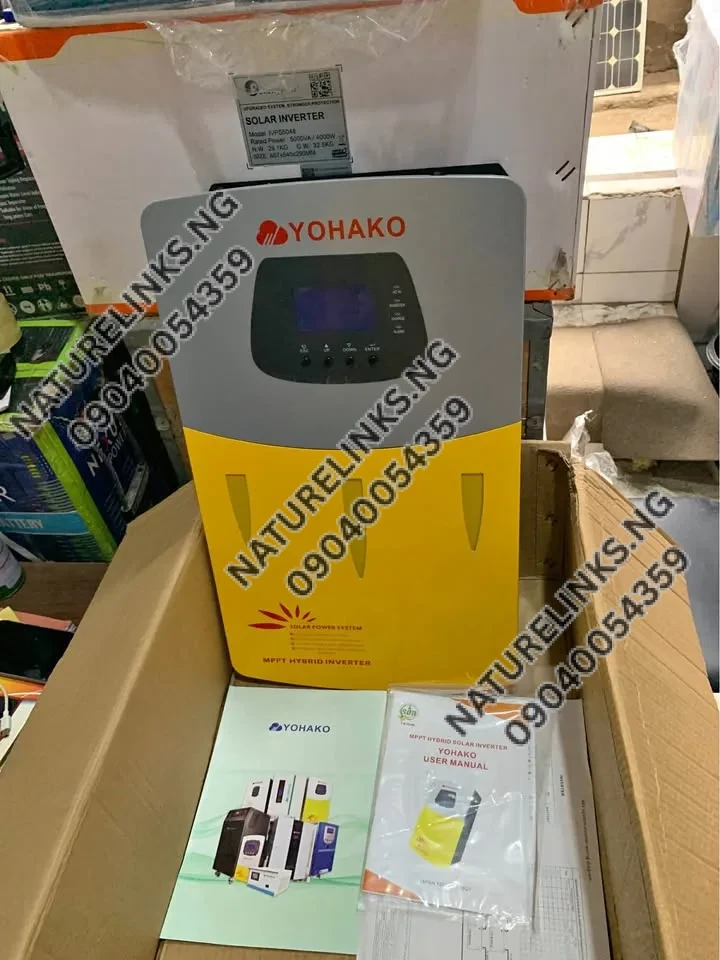 5kva-24v YOHAKO solar inverter hybrid Price in Nigeria 5kva-24v YOHAKO solar inverter hybrid Price in Nigeria Nature Solar Global Limited