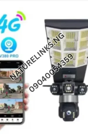 V380 Pro 4G Wireless Solar CCTV Camera Price in Nigeria Nature Solar Global Limited