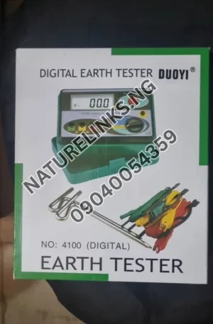 DUOYI DIGITAL EARTH TESTER Price in Nigeria Nature Solar Global Limited 🇳🇬
