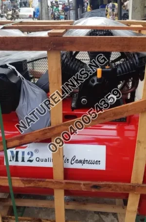 Piston air compressor 10hp 500L 8bar Price in Nigeria Nature Solar Global Limited 🇳🇬