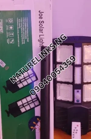 Joe 9 Eyes Solar Light All-In-One Solar Street Light Price in Nigeria Nature Solar Global Limited