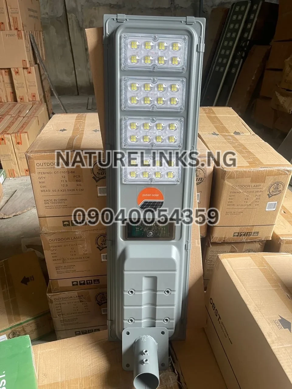 Putian Industrial Solar Street Light Price in Nigeria
