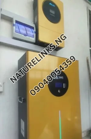 SMS 15kWh 51.2V Lithium-Ion Battery Price in Nigeria Nature Solar Global Limited