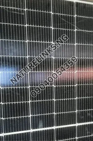 Monocrystalline Solar Panel 585W (Non Byficial) Price in Nigeria Nature Solar Global Limited 🇳🇬
