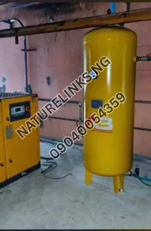 Screw compressor 30hp with air dryer and 500L air tank Price in Nigeria Nature Solar Global Limited 🇳🇬