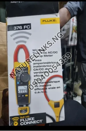 Fluke 376 FC Wireless True-RMS AC/DC Clamp Meter Price in Nigeria Nature Solar Global Limited 🇳🇬
