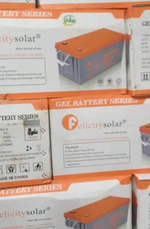 200A FELICITY DRYCELL BATTERY Price in Nigeria Nature Solar Global Limited 🇳🇬