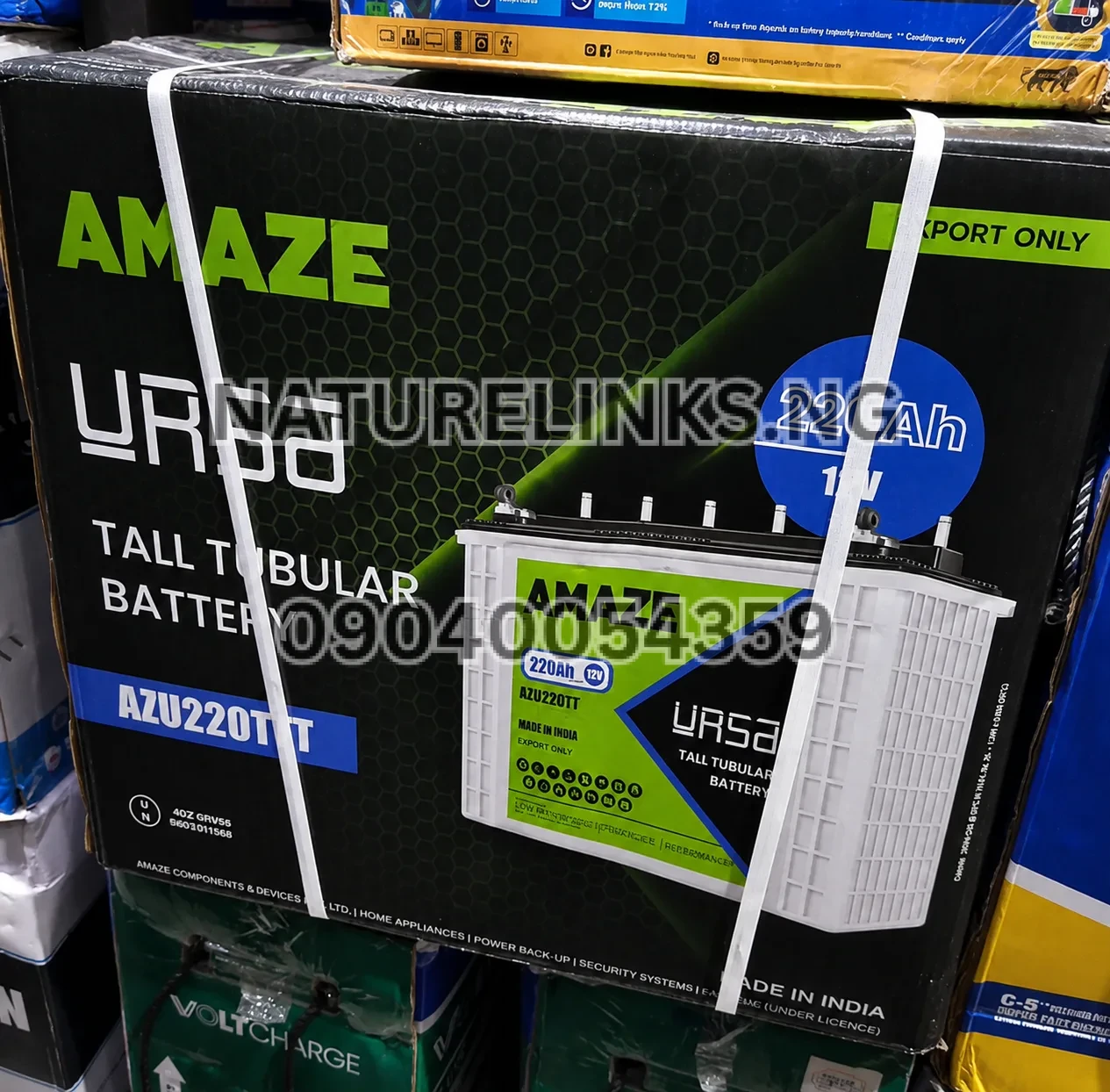 Amaze Tubular Battery Price in Nigeria