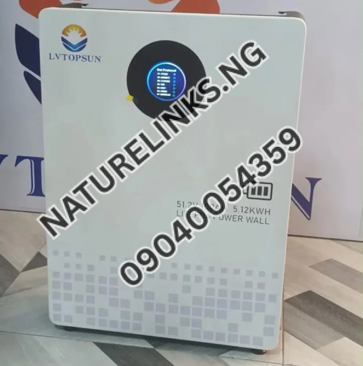 LVTOPSUN 5.12KWH Lithium-Ion Battery Price in Nigeria LVTOPSUN 5.12KWH Lithium-Ion Battery Price in Nigeria Nature Solar Global Limited