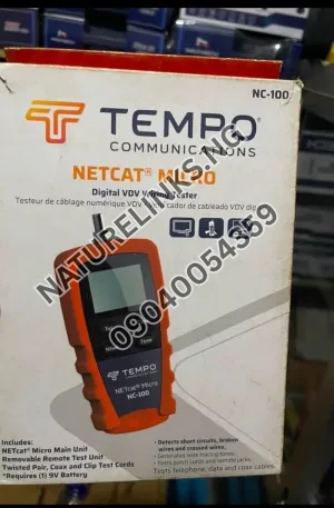 The NETCAT MICRO Digital VDV Wiring Tester Price in Nigeria The NETCAT MICRO Digital VDV Wiring Tester Price in Nigeria Nature Solar Global Limited π³π¬