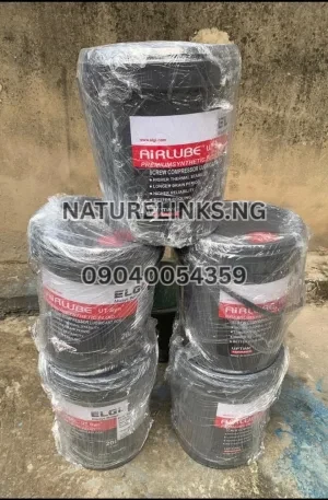 ELGi AIRLUBE UT Syn+ Screw Compressor Oil 000998102 Price in Nigeria Nature Solar Global Limited 🇳🇬