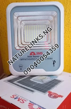 200W SMS Solar Square Light Price in Nigeria Nature Solar Global Limited 🇳🇬
