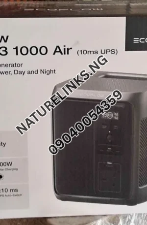 EcoFlow DELTA 3 1000Air 1kw Price in Nigeria Nature Solar Global Limited 🇳🇬