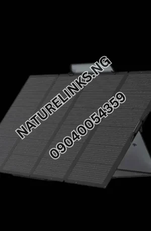 EcoFlow 400 Watt Portable Solar Panel Price in Nigeria Nature Solar Global Limited 🇳🇬