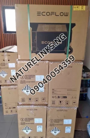 EcoFlow Delta Pro Portable Power Station 3.6kWh 3600W Price in Nigeria Nature Solar Global Limited 🇳🇬