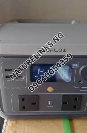 EcoFlow Power Station RIVER 2 Max 512Wh Output 500W Price in Nigeria Nature Solar Global Limited 🇳🇬
