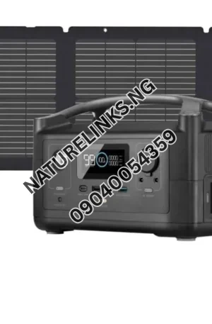 EcoFlow RIVER 600 and 110W Foldable Solar Panels 288Wh/600W Price in Nigeria Nature Solar Global Limited 🇳🇬
