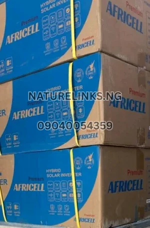 AFRICELL hybrid Inverter 6.2Kva 48V Price in Nigeria Nature Solar Global Limited 🇳🇬