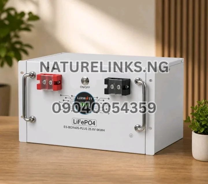 Luxwatt lithium battery 6Kva 24V Price in Nigeria Luxwatt lithium battery 6Kva 24V Price in Nigeria Nature Solar Global Limited