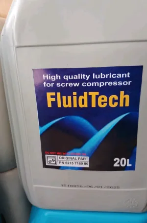 Fluidtech Screw Compressor Oil 6215 7160 00 Price in Nigeria Nature Solar Global Limited 🇳🇬