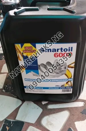 Smartoil 6000 Screw Compressor Oil Price in Nigeria Nature Solar Global Limited 🇳🇬